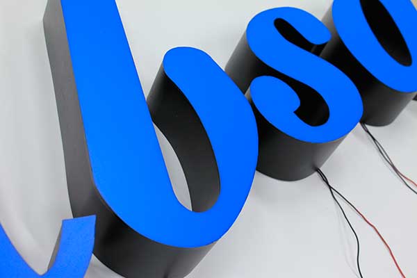 無邊發光字 無邊發光字