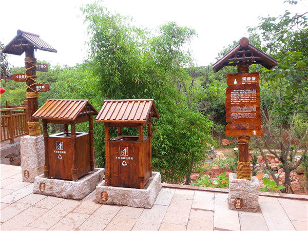 金堂五鳳溪景區標識系統 金堂五鳳溪景區標識系統